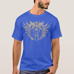 Fairycore Ästhetische Gothic Fairy Wings Skeleton T-Shirt