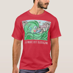 Fairycore Ästhetische Kawaii Frosch Fairy Wave Off T-Shirt