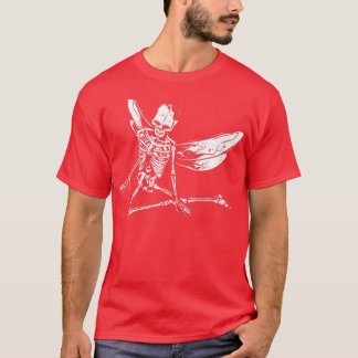 Fairycore Faecore Fairy Grunge Skeletts Dragonfly T-Shirt
