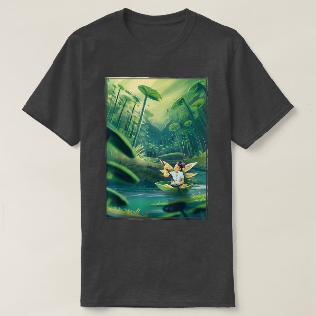 Fairycore Fairy Forest Natureinsicht Magic Fa T-Shirt (Design vorne)