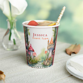 FAIRYCORE Princess Fairytale Castelgrande Pappbecher