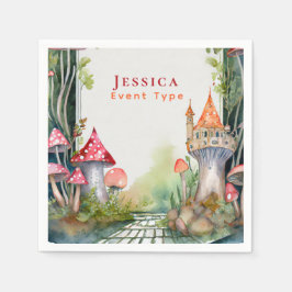 FAIRYCORE Princess Fairytale Castelgrande Serviette