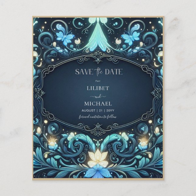 Fairycore Save the Date Fairytale Glow Up Fairy (Vorderseite)