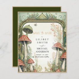 Fairycore Save the Date Grünes Gold