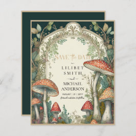 Fairycore Save the Date Grünes Gold