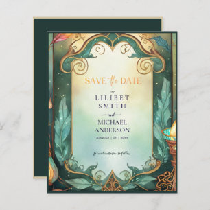 Fairycore Save the Date verzauberte Fores