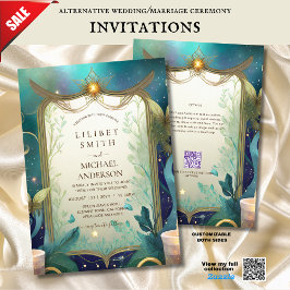 FAIRYCORE WEDING INVITATIONS FAIRYTALE FAIRIES EINLADUNG