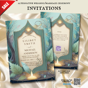 FAIRYCORE WEDING INVITATIONS FAIRYTALE Fee Einladung