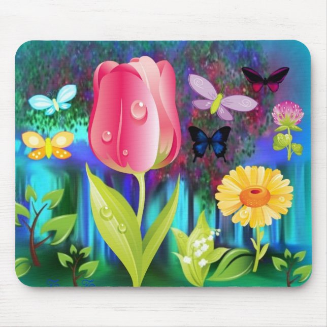 Fairyland Gardens Mousepad (Vorne)