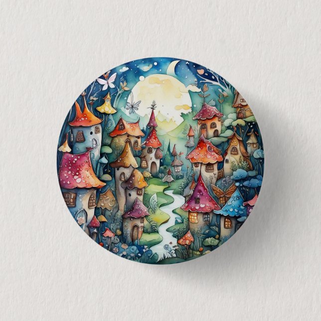 Fairyland Magic Castle Button (Vorderseite)