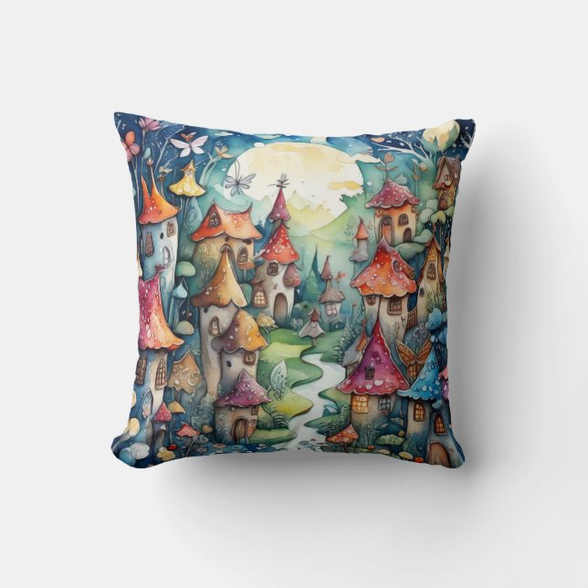 Fairyland Magic Castle Kissen (Vorderseite)