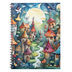 Fairyland schöne märchenhafte Dekoration Notizblock