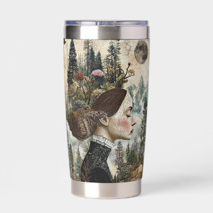Fairyland Woodland Green Thermobecher