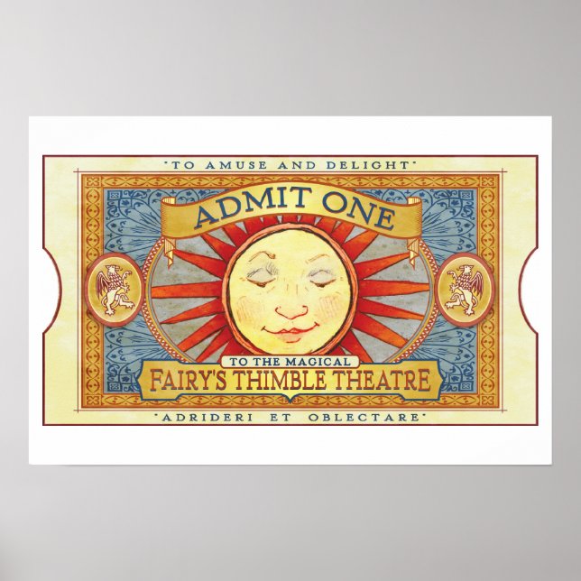 Fairy's Thimble Theatre Poster (Vorne)