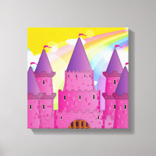 Fairytail Castle Leinwanddruck