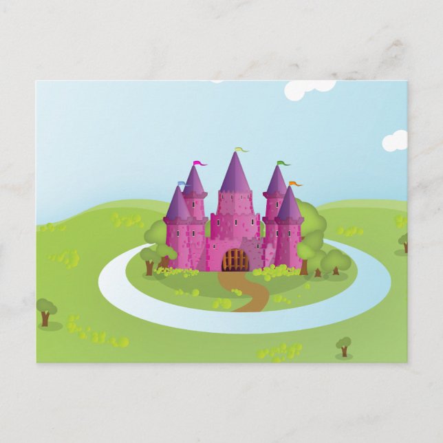 Fairytail Castle Postkarte (Vorderseite)