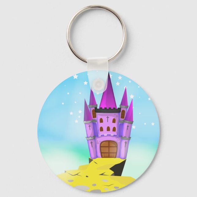 Fairytail Castle Schlüsselanhänger (Vorderseite)