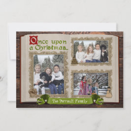 Fairytail Story Book Foto Weihnachtskarte Einladung