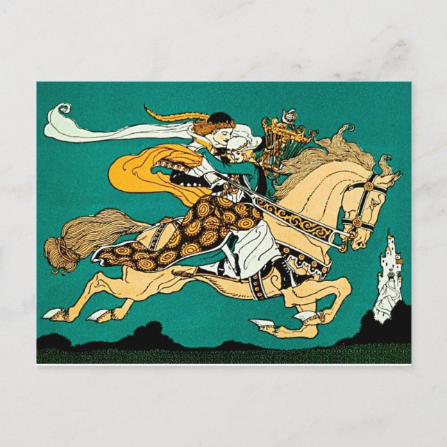 Fairytale Abbildung Postkarte (Vorderseite)