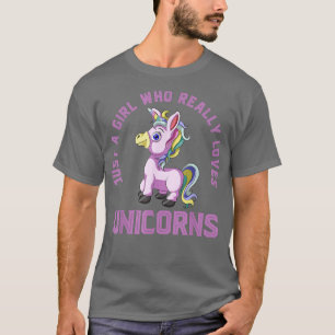 Fairytale Animal Lover Nur ein Mädchen, die wirkli T-Shirt