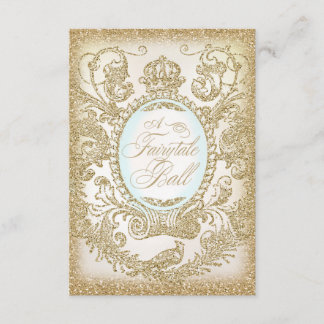 Fairytale Ball Prom 3,5 x 5 Einladung