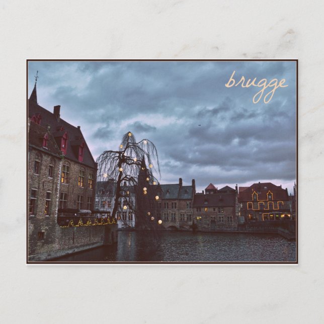 Fairytale Brugge Postcard Postkarte (Vorderseite)