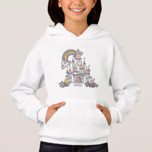 Fairytale Burg Individuelle Name Princess Hoodie