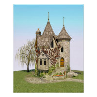 Fairytale Burg Perfekt zum Geburtstag und Fantasy-