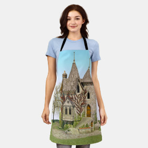 Fairytale Burg Perfekt zum Geburtstag und Fantasy- Schürze