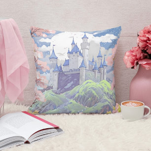 Fairytale Burgen von Bellinzona Kissen