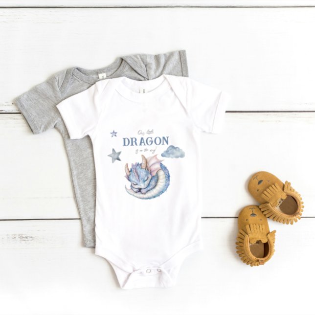 Fairytale Dreamy Dragon Baby Dusche Strampler (Von Creator hochgeladen)