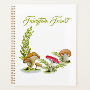 Fairytale Forest Aquarell Set Pilz Planer