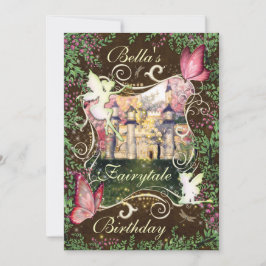 Fairytale Forest Enchanted Party Invitations Einladung