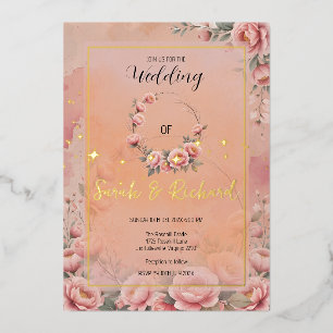 Fairytale Garden Sparkle Einladung zur Hochzeit
