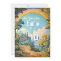 Fairytale Girls Einladung zum Geburtstag