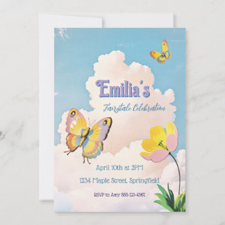 Fairytale Girls Einladung zum Geburtstag
