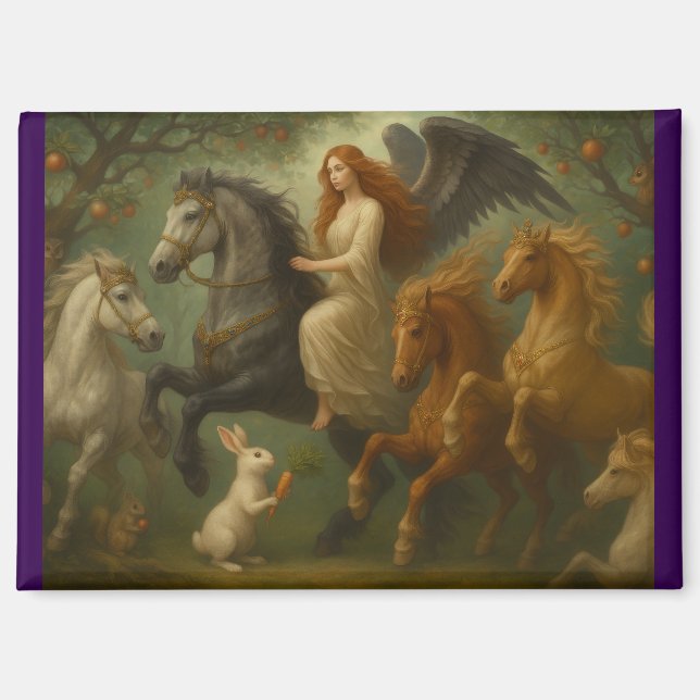 Fairytale Horses and Angel Magnet (Vorderseite)