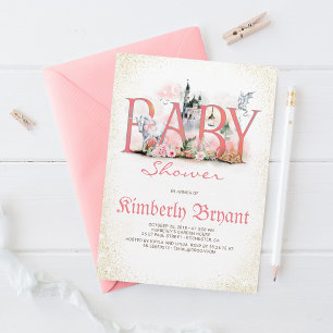 Fairytale Magic and Enchanted Story Baby Shower In Einladung