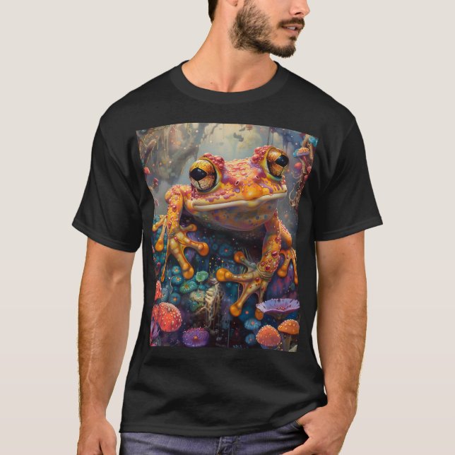 Fairytale magischer Frosch T-Shirt (Vorderseite)