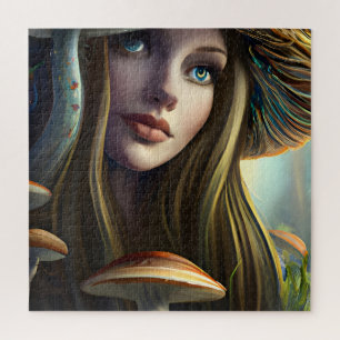 Fairytale Mushroom Fairy Puzzle