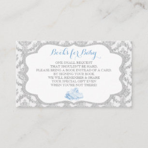 Fairytale Once upon Time Book Request Grey Blue Begleitkarte