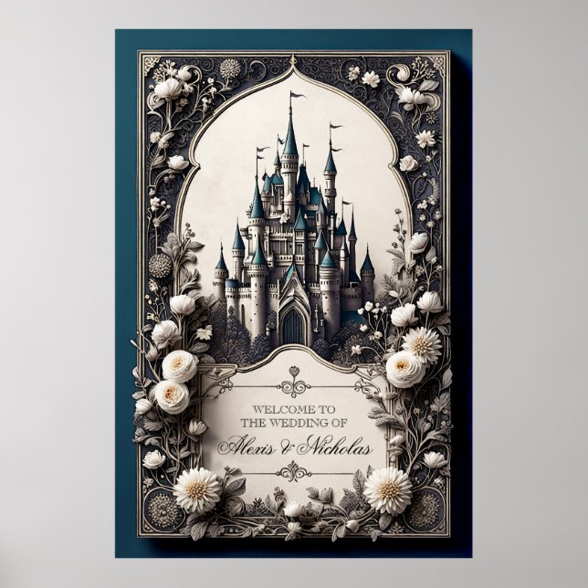 Fairytale Palazzo Civico Poster (Vorne)
