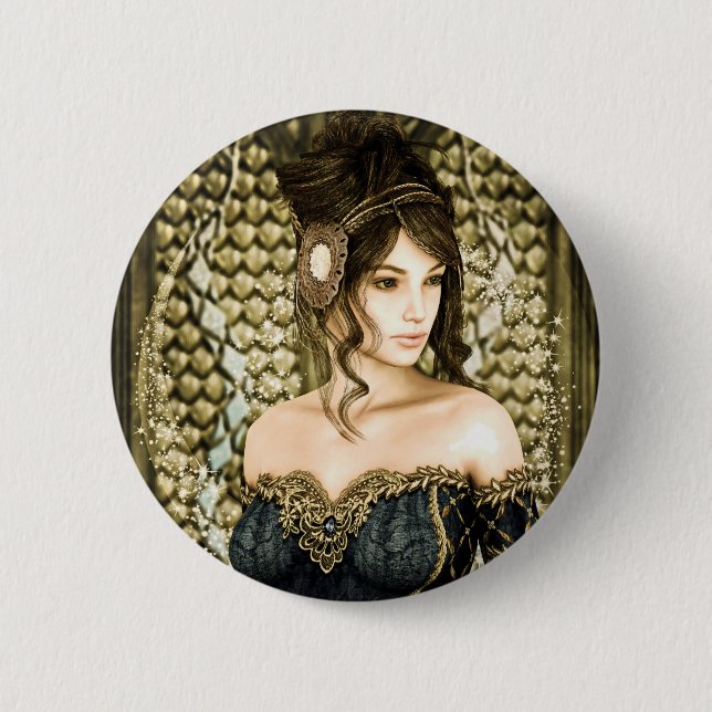 Fairytale Princess Button (Vorderseite)