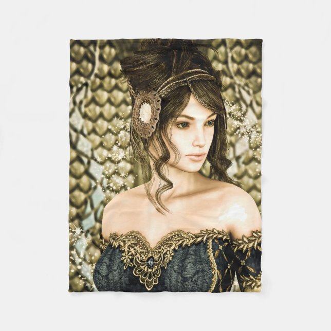 Fairytale Princess Fleecedecke (Vorderseite)