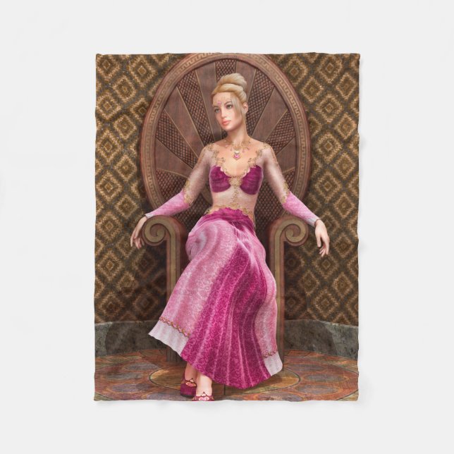 Fairytale Princess Fleecedecke (Vorderseite)