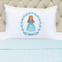 Fairytale Princess Girl Pillowcase