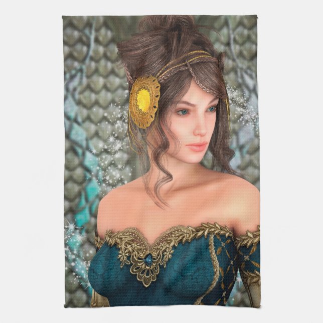 Fairytale Princess Küchentuch (Vertikal)