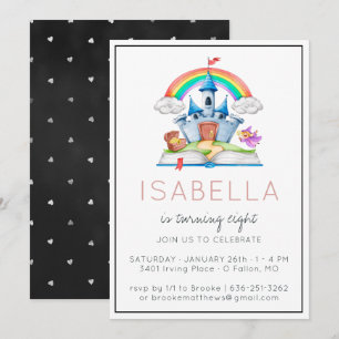 Fairytale Princess Party Einladung