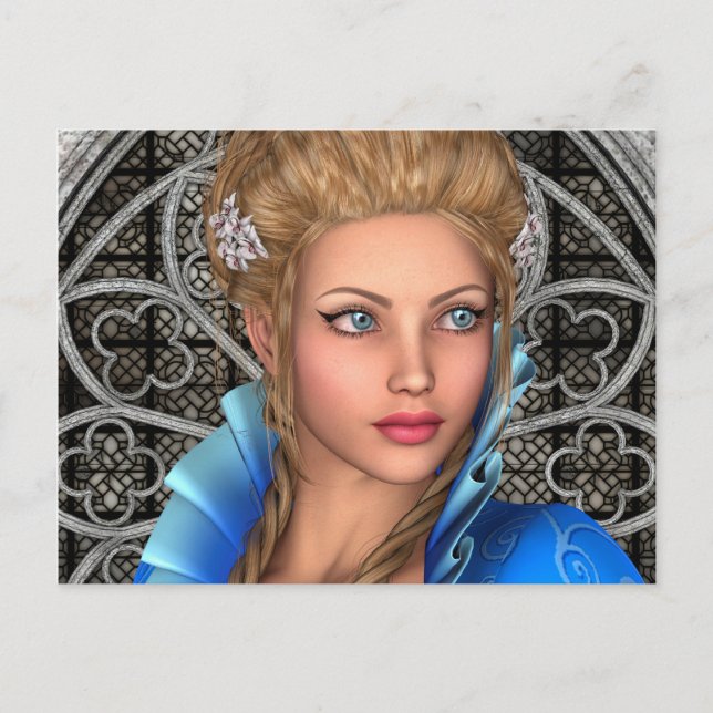 Fairytale Princess Postkarte (Vorderseite)