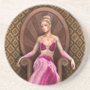 Fairytale Princess Sandstein Untersetzer